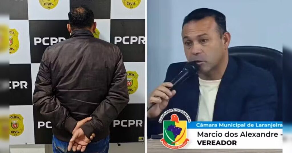 Após segunda prisão no ano, vereador do PR deixa a cadeia e vai direto ao Legislativo
