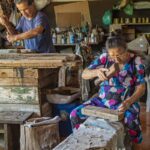 Família da escultora Conceição dos Bugres apresenta suas obras no Rio