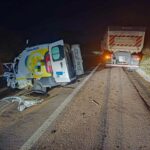 Tragédia na BR-316: colisão entre ambulância e bitrem deixa três mortos em Ouricuri