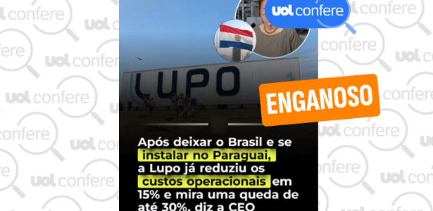 Lupo inaugurou fábrica no Paraguai, mas manteve operações no Brasil