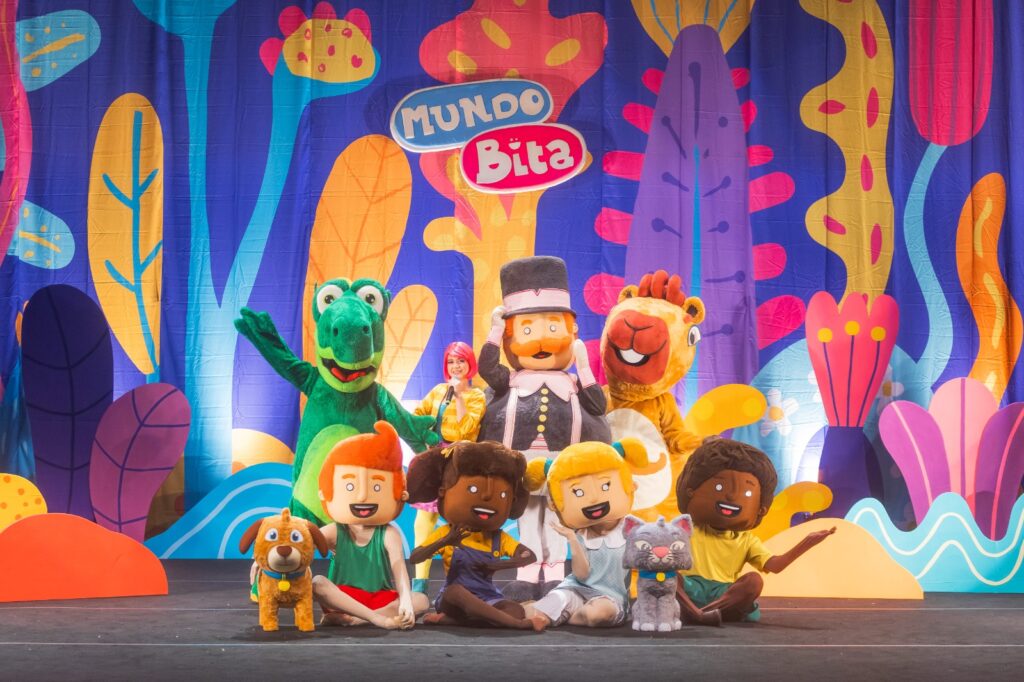 Festa dos Bichos: novo espetáculo do Mundo Bita leva música e diversão do universo do reino animal ao Rolê REC’n’Play 2026, em Caruaru