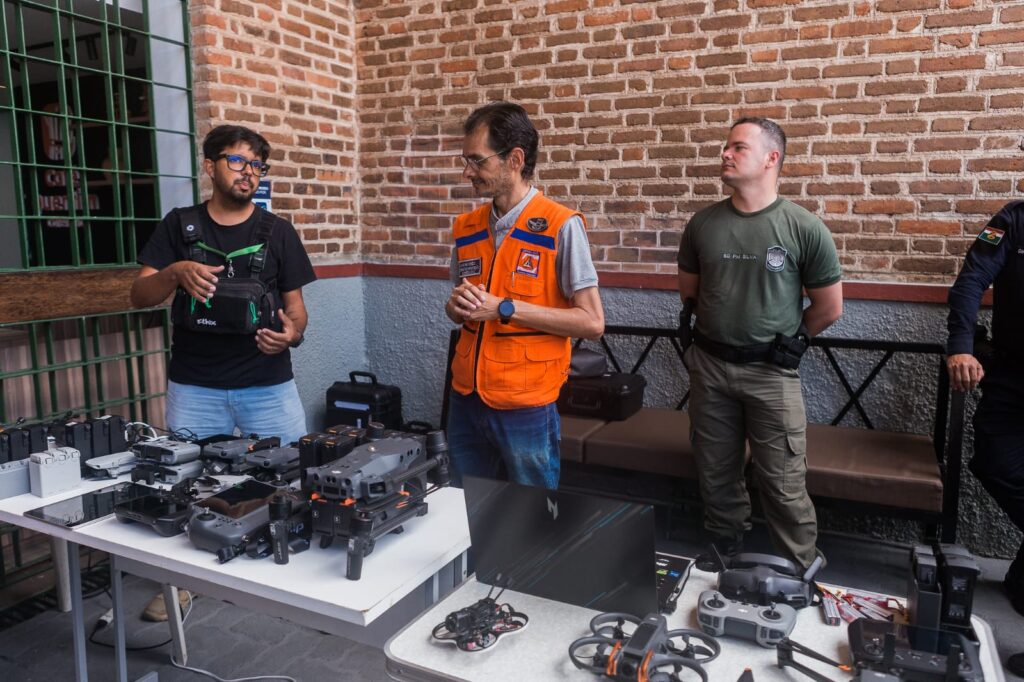 Prefeitura de Caruaru capacitou forças de segurança para uso de drones