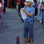 Alunos voltam às aulas presenciais em Gaza depois de três anos