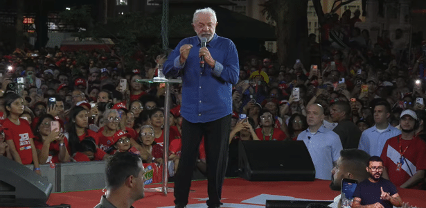 Lula participa de comício em Belém do Pará