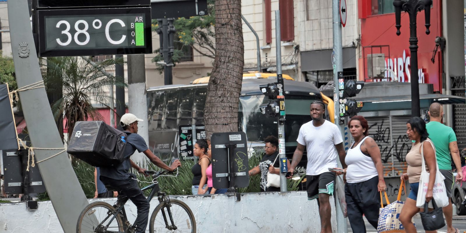 Inmet faz alerta para onda de calor em oito estados do país
