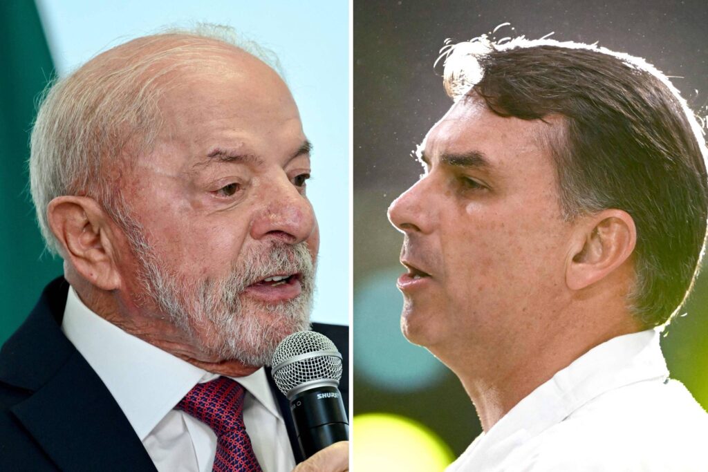 Lula e Flávio reforçam campanha por voto útil no 1º turno - 18/09/2026 - Política