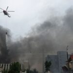 Rússia ataca Kiev após breve pausa para visita de enviados dos EUA