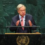 Secretário-geral da ONU alerta para avanço de guerras e riscos da IA