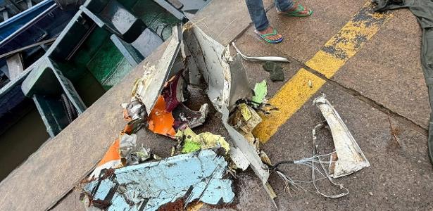 5.out.2026 - Destroços de aeronave militar nigeriana que caiu enquanto transportava vários passageiros e tripulantes, no estado de Ondo