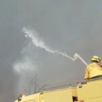 Bombeiros controlam incêndio em área de mata na UnB