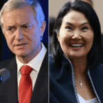 Alguns líderes de esquerda da América do Sul: Abelardo de La Espriella, José Antonio Kast, Keiko Fujimori e Daniel Noboa