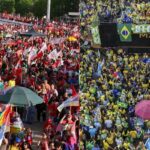 Em Brasília, atos por Lula e Flávio ficam a 2 km de distância