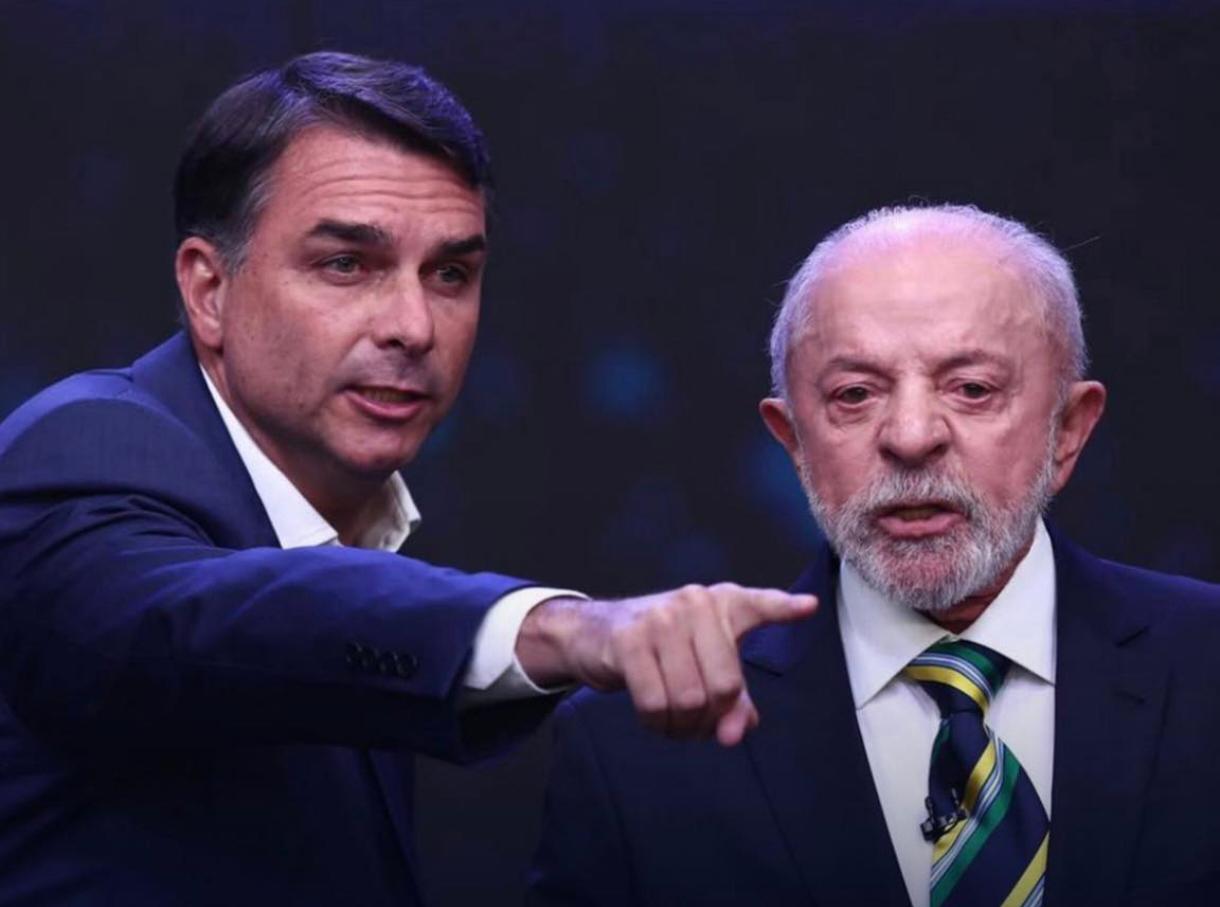 PESQUISA ATLASINTEL: Flávio Bolsonaro aparece à frente de Lula no segundo turno, com 51,1% dos votos válidos