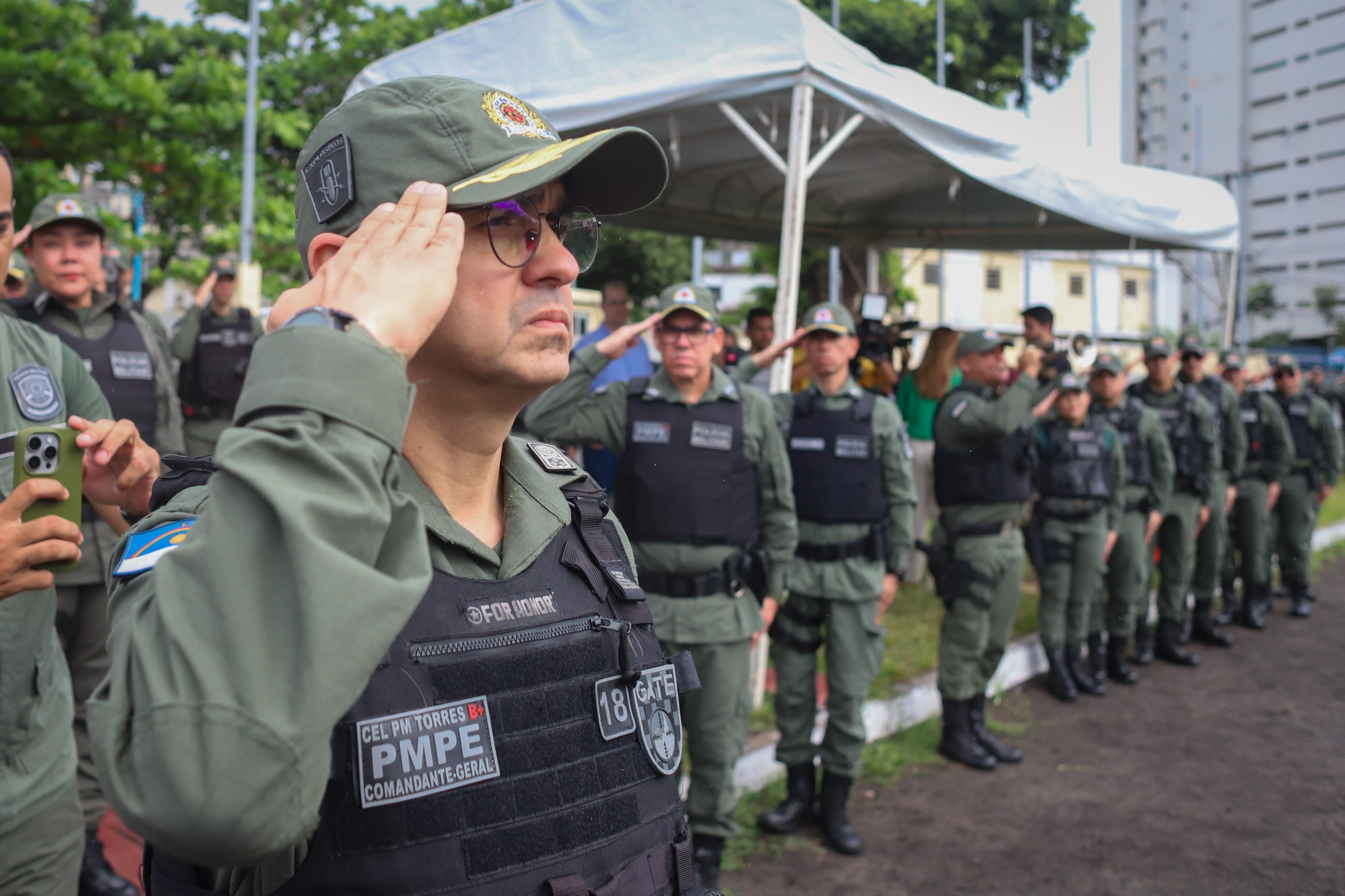 PMPE ENVIA 1.852 AGENTES AO INTERIOR PARA REFORÇAR SEGURANÇA DURANTE AS ELEIÇÕES