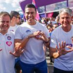 Rodrigo Pinheiro, Anderson Luiz e Fernando Monteiro convocam população para grande carreata com Raquel Lyra em Caruaru
